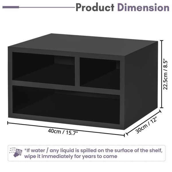ABOUT SPACE DIY Desk Organizer - 2-Way Usage Wood Desktop Storage for Home Office - Image 2