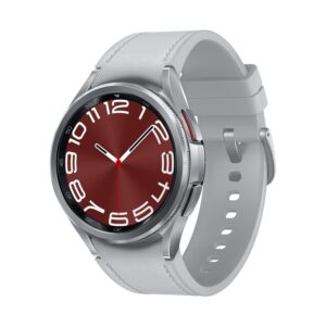 Galaxy Watch6 Classic Bluetooth (43mm, Silver, Compatible with Android
