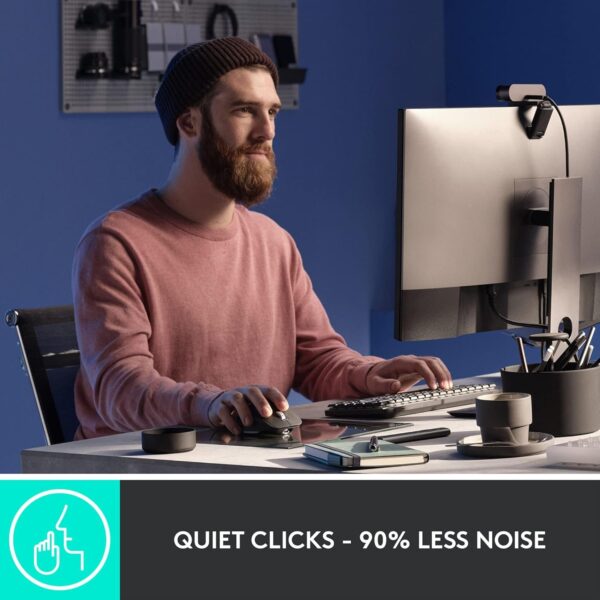 Logitech MX Master 3S - Wireless Performance Mouse with Ultra-Fast Scrolling, Ergo, 8K DPI - Image 2